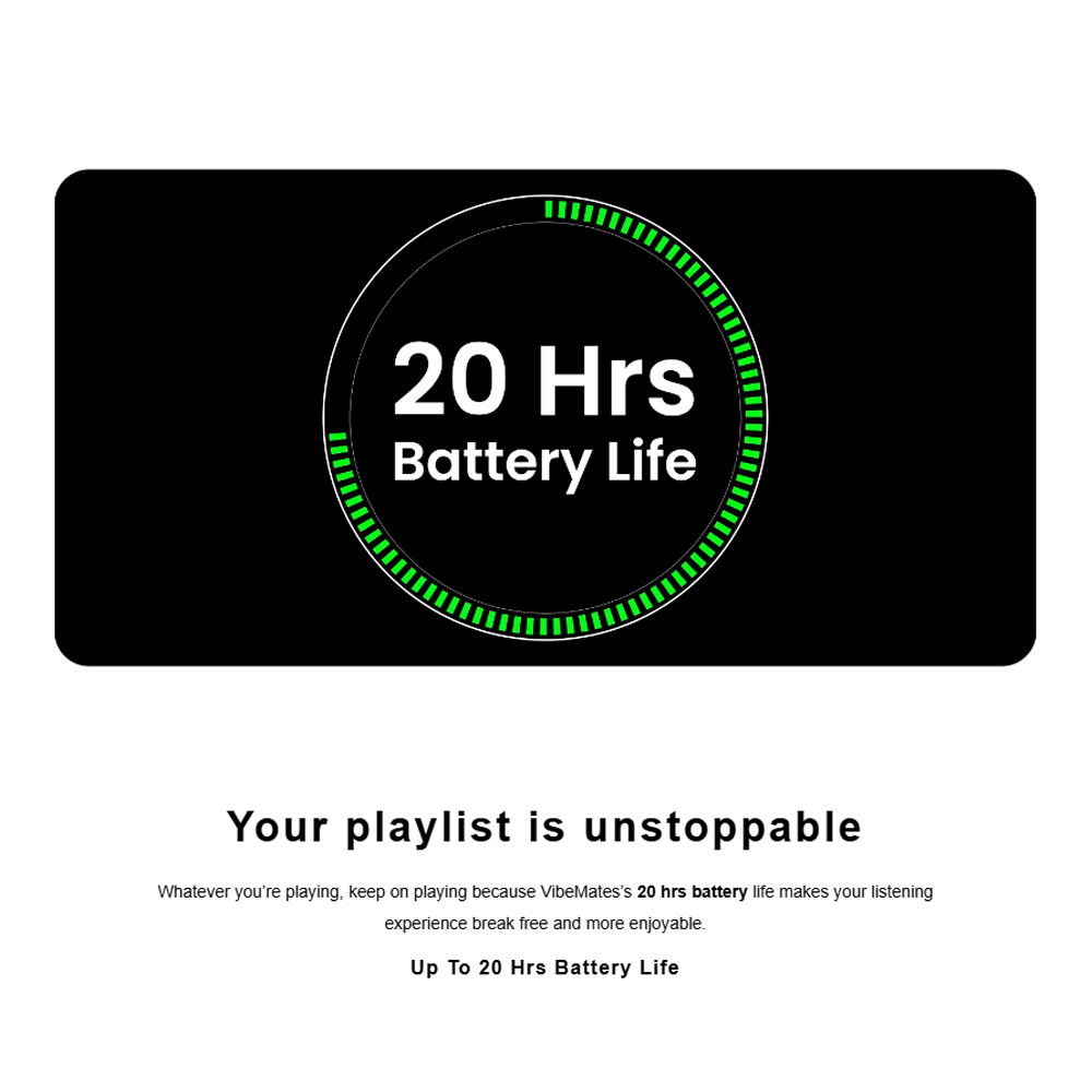 Picture of HiFuture VibeMate Premium Bluetooth 5.4 Comfort Open Ear Headphones Waterproof with ENC Noise Cancellation (Hot Pink)