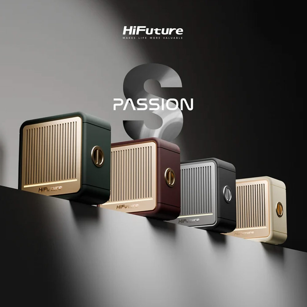 Picture of HiFuture Passion S 10W Portable Bluetooth Wireless Speaker with RGB Light - Latte