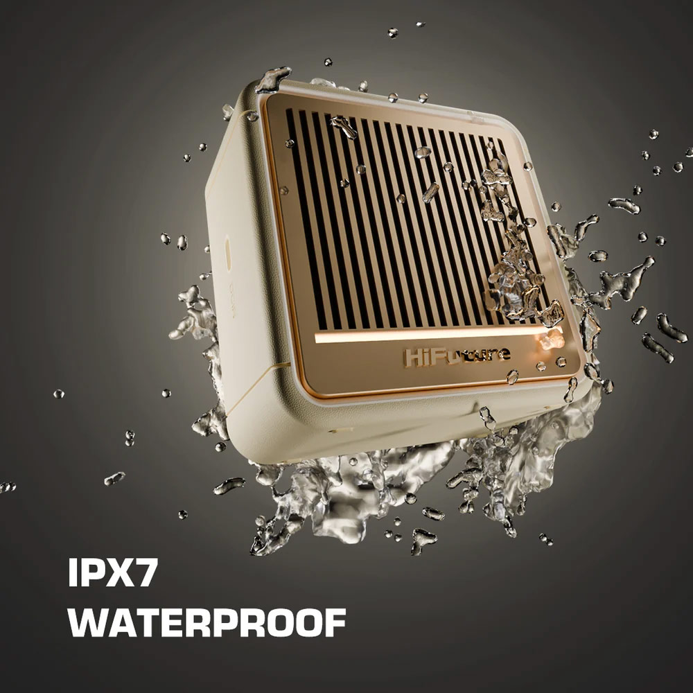 Picture of HiFuture Passion S 10W Portable Bluetooth Wireless Speaker with RGB Light - Dark Green