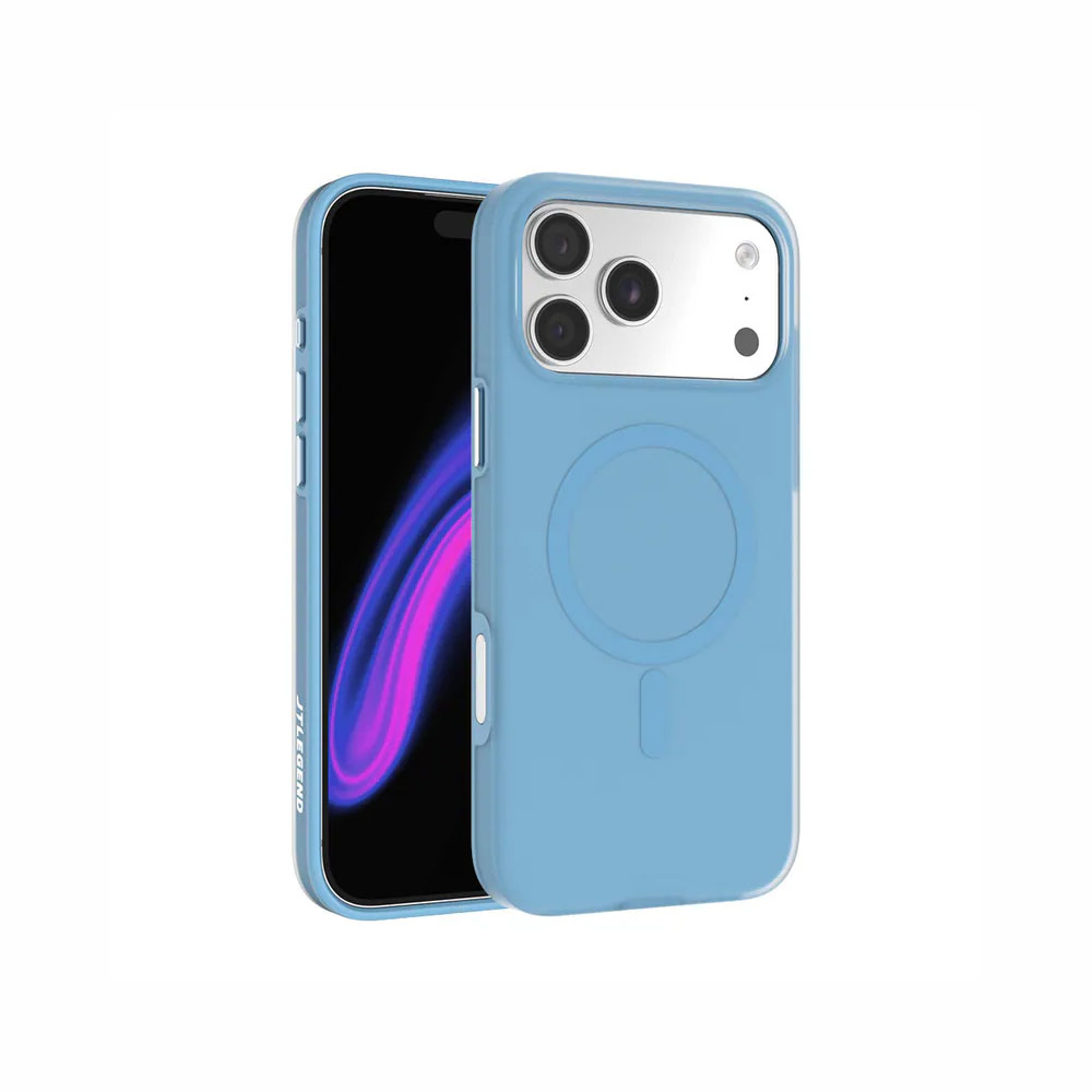 Picture of Apple iPhone 18 Pro Case | JTLEGEND Frost Jelly Mag Case for iPhone 18 Pro - Light Blue