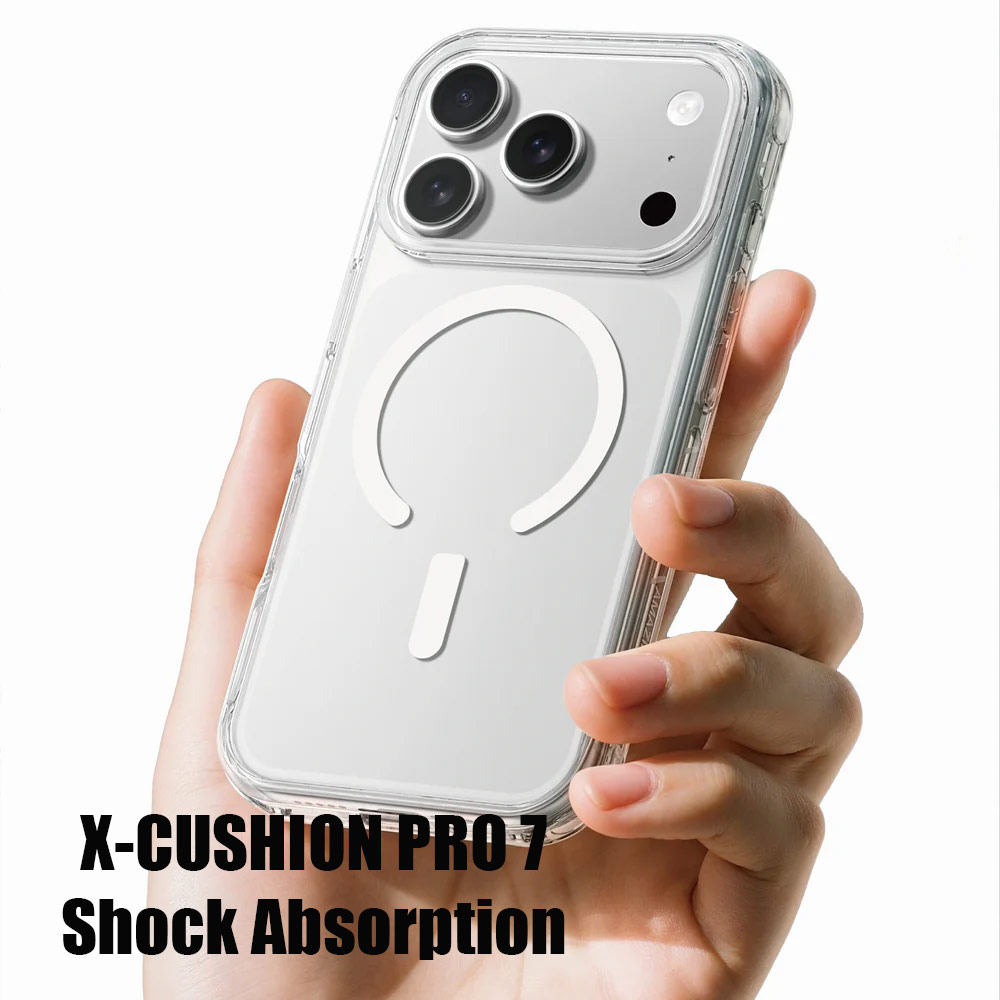 Picture of Apple iPhone 17 6.3 Case | Amazingthing Titan Pro Magnetic Drop Protection Case for iPhone 17 6.3 (Clear)