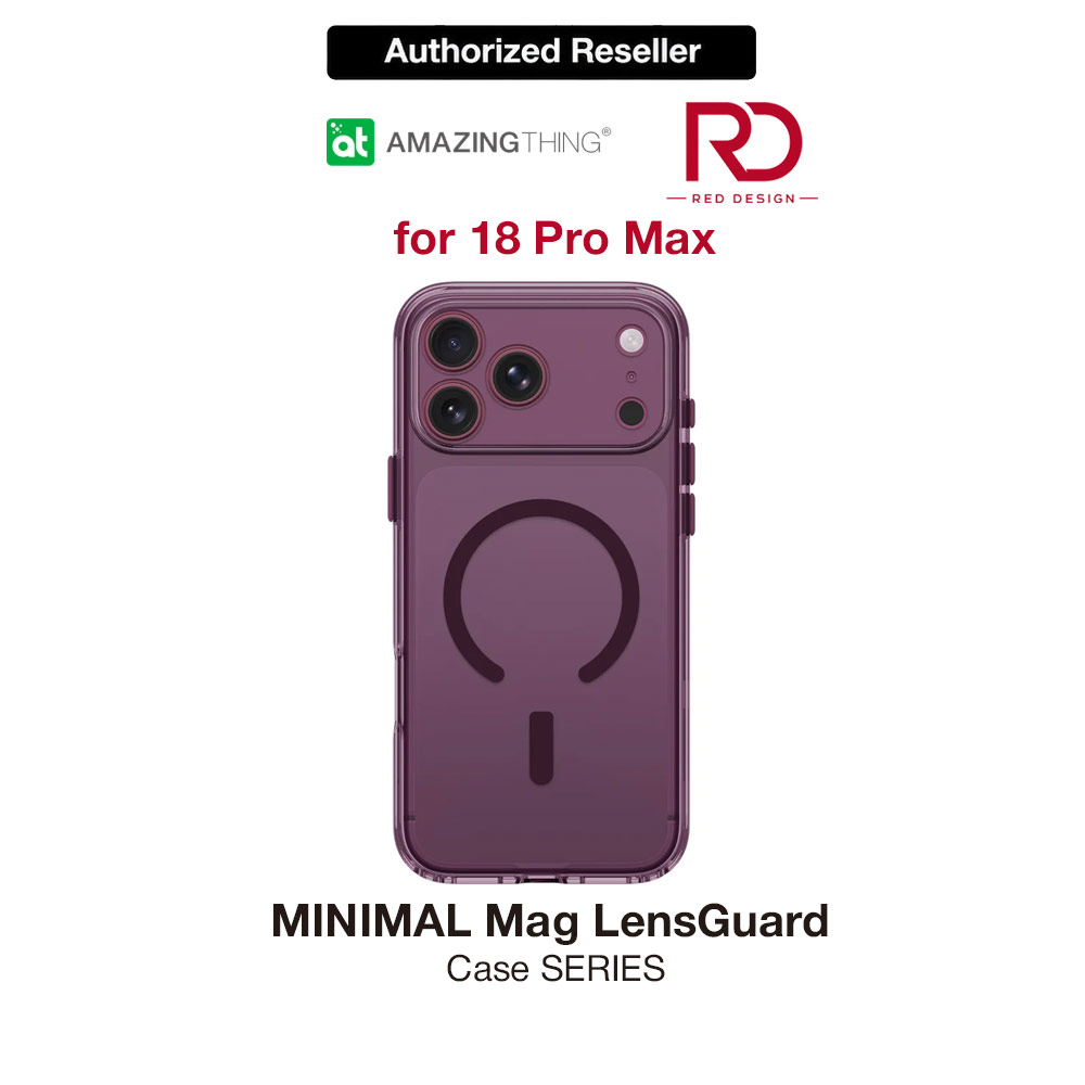 Picture of Amazingthing MINIMAL LensGuard Clarity Full Camera Cover Magnetic Charging X-CUSHION PRO 8 Case for iPhone 18 Pro Max 6.9 - Purple Apple iPhone 18 Pro Max- Apple iPhone 18 Pro Max Cases, Apple iPhone 18 Pro Max Covers, iPad Cases and a wide selection of Apple iPhone 18 Pro Max Accessories in Malaysia, Sabah, Sarawak and Singapore 
