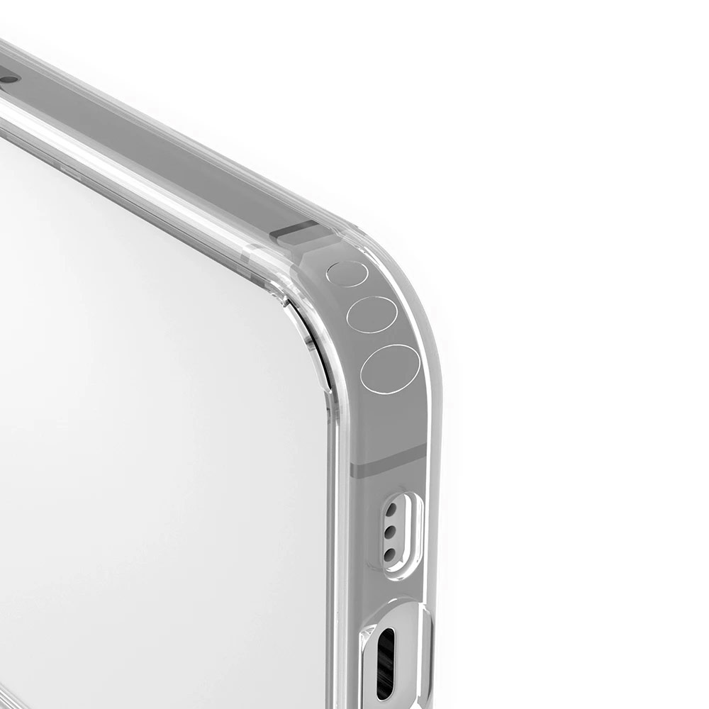 Picture of Apple iPhone 13 6.1 Case | Amazingthing Minimal Drop Proof Case for iPhone 13 6.1 (Transparent Clear)
