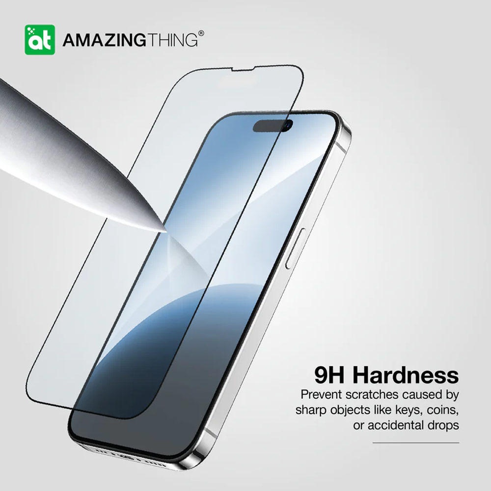 Picture of Apple iPhone 15 Plus 6.7  | Amazingthing Radix Fully Covered Tempered Glass for iPhone 15 Plus 6.7 (Anti Blue Light)