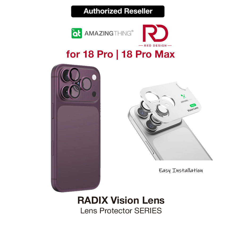 Picture of Amazingthing RADIX Vision Camera Lens Protector for iPhone 18 Pro iPhone 18 Pro Max - Titan Purple Apple iPhone 18 Pro- Apple iPhone 18 Pro Cases, Apple iPhone 18 Pro Covers, iPad Cases and a wide selection of Apple iPhone 18 Pro Accessories in Malaysia, Sabah, Sarawak and Singapore 