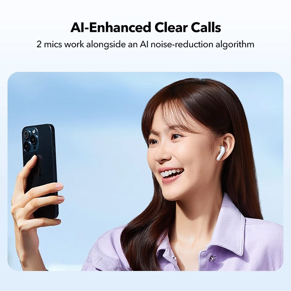 Picture of Soundcore by Anker K20i In Ear TWS wireless earbuds 36 Hours Playtime AI Clear Call (Blue)