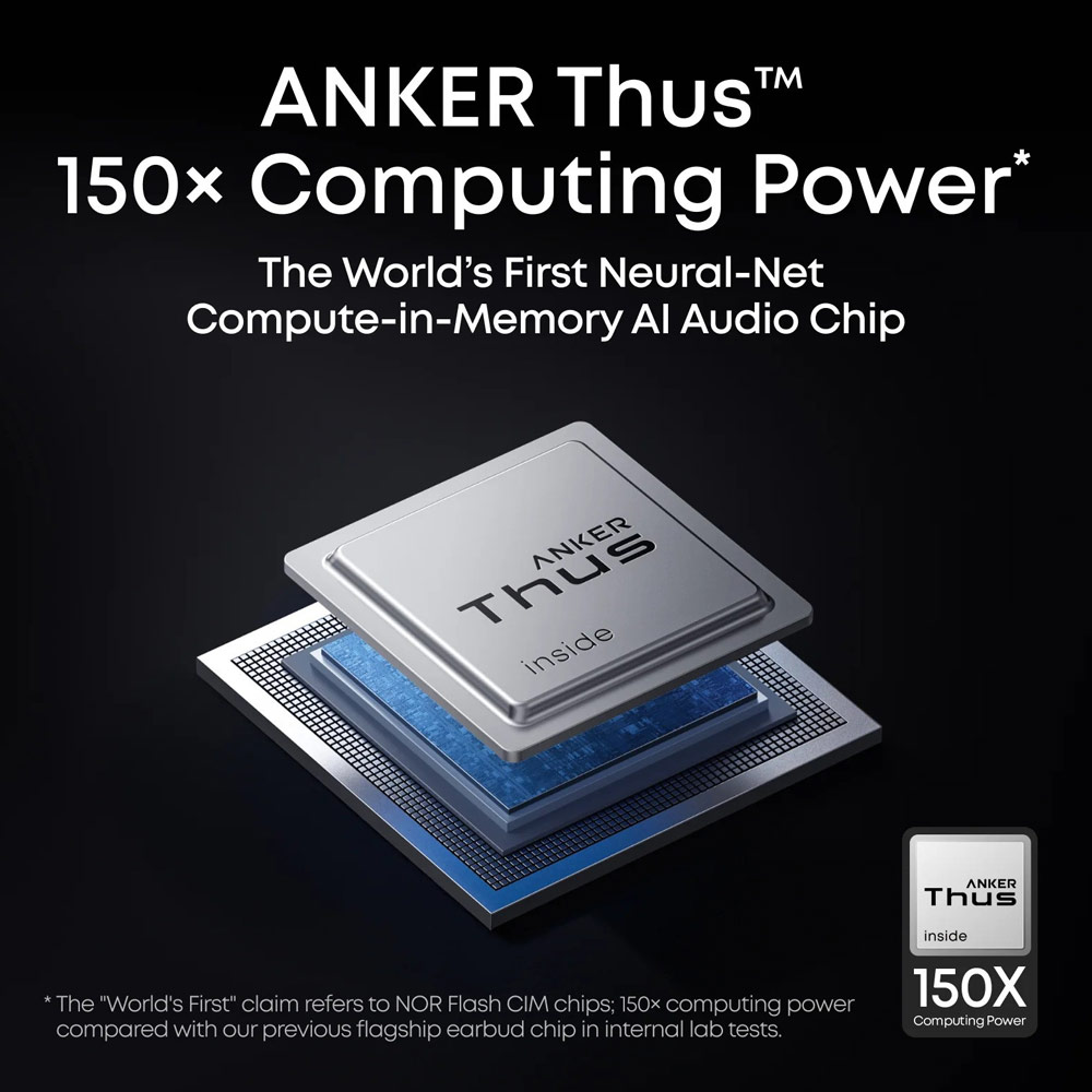 Picture of Soundcore by Anker Liberty 5 Pro ANC Wireless Earbuds Guinness World Records Clearest Clear Calls Adaptive Noise Cancelling LDAC Hi-Res Audio TWS Earbuds (Pearl Blue)