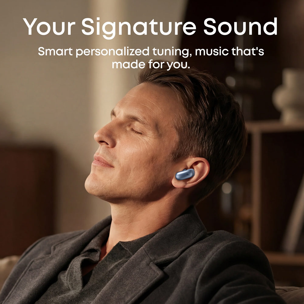 Picture of Soundcore by Anker Liberty 5 Pro ANC Wireless Earbuds Guinness World Records Clearest Clear Calls Adaptive Noise Cancelling LDAC Hi-Res Audio TWS Earbuds (Pearl Blue)