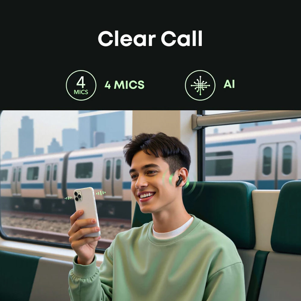 Picture of Soundcore by Anker R50i NC Earbuds Adaptive ANC Bluetooth 5.4 TWS 45Hours Long Play Time Headsets A3959 (Green)