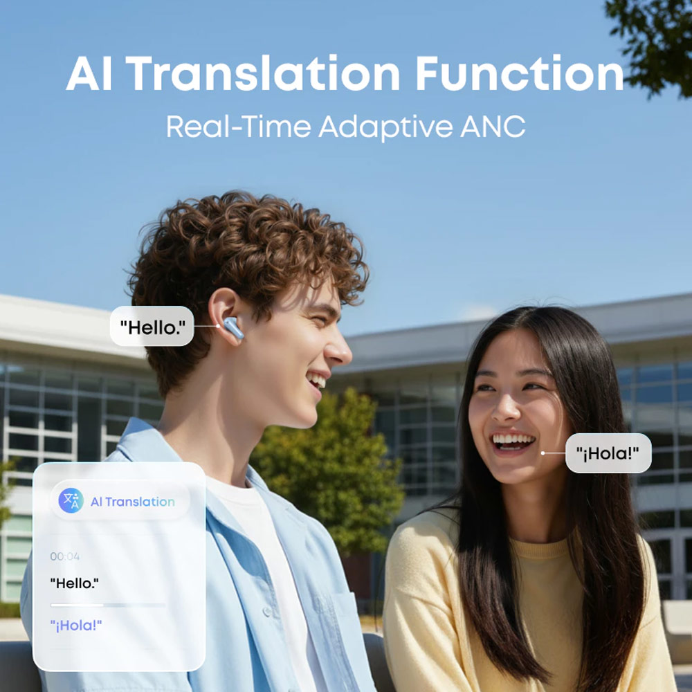 Picture of Soundcore by Anker R60i NC Wireless Earbuds -52dB Adaptive Noise-Cancelling Hi-Res Clarify Sound AI Assistant 50Hours (Blue)