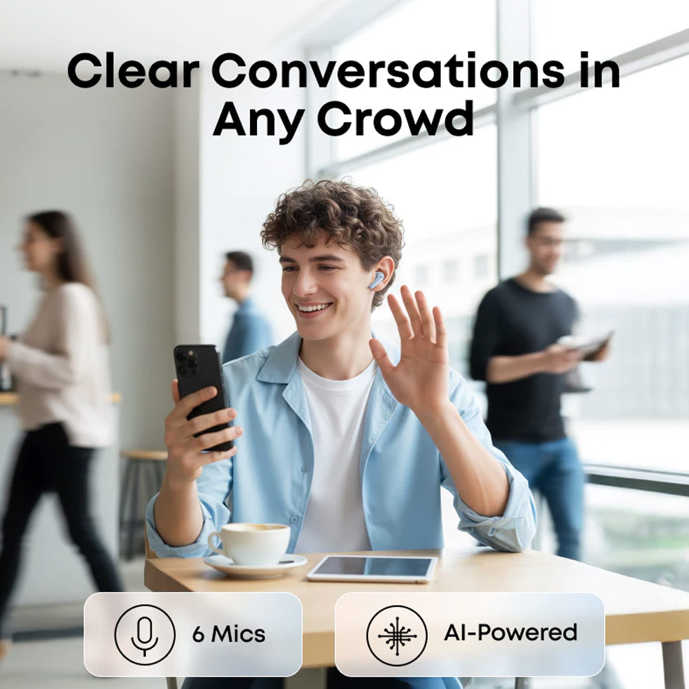 Picture of Soundcore by Anker R60i NC Wireless Earbuds -52dB Adaptive Noise-Cancelling Hi-Res Clarify Sound AI Assistant 50Hours (Blue)