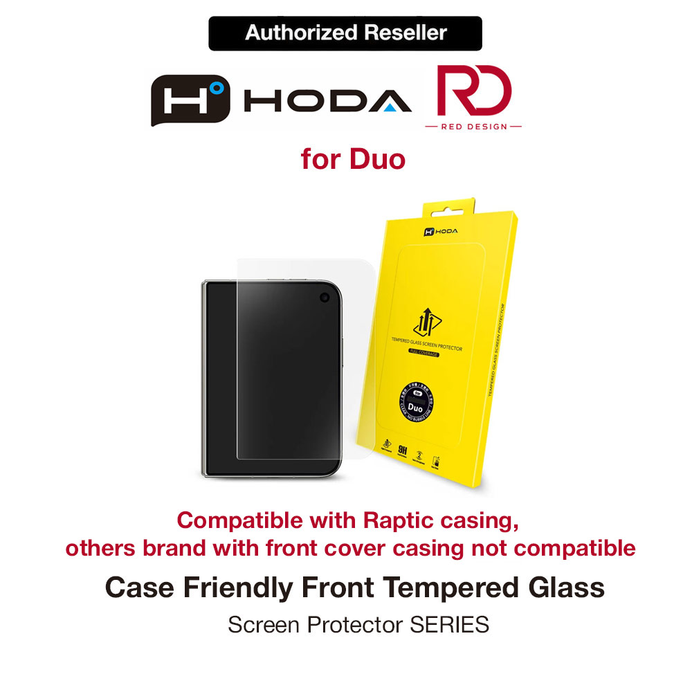 Picture of Hoda 2.5D Case Friendly Tempered Glass Screen Protector for iPhone Duo - Clear Apple iPhone Duo- Apple iPhone Duo Cases, Apple iPhone Duo Covers, iPad Cases and a wide selection of Apple iPhone Duo Accessories in Malaysia, Sabah, Sarawak and Singapore 