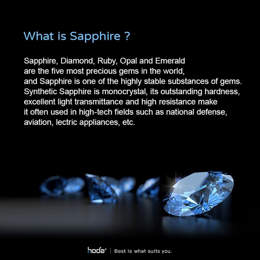 Picture of Apple iPhone 14 Plus 6.7  | Hoda Sapphire Lens Protector for iPhone 14 6.1 iPhone 14 Plus 6.7  (2PCS Blue)