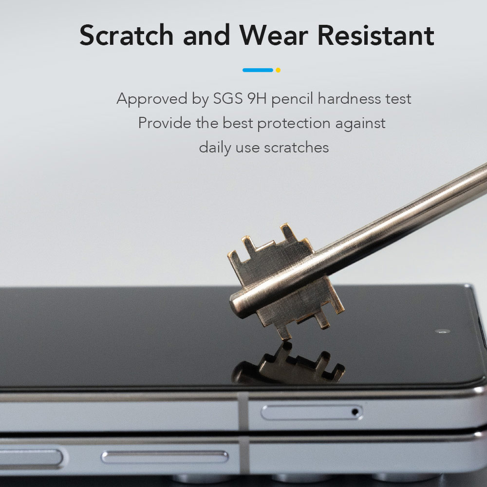 Picture of Samsung Galaxy S26 Screen Protector | Hoda Clear Full Coverage Tempered Glass Screen Protector for Samsung Galaxy S26 (Clear)