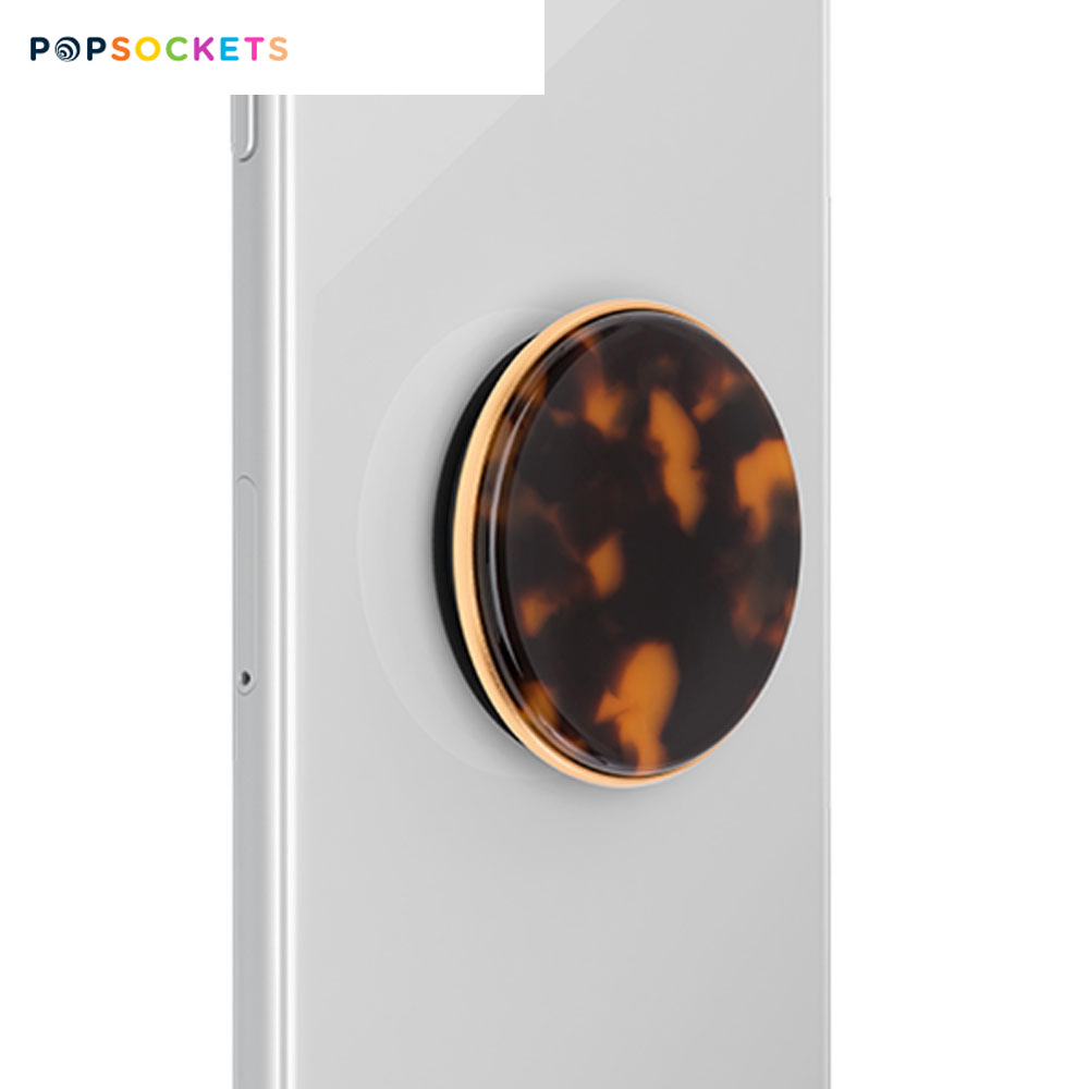 Picture of Popsockets PopGrip Swappable Lux Premium Series ( Acetate Classic Tortoise )