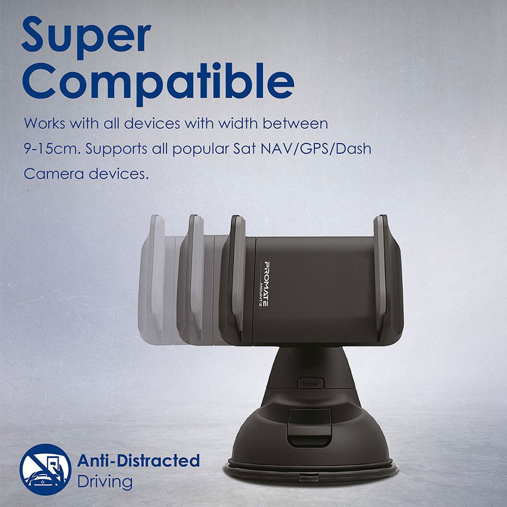 Picture of PROMATE Universal Sturdy Universal Car Mount for All SmartPhones and Handheld Devices 360⁰ Viewing Mount-2
