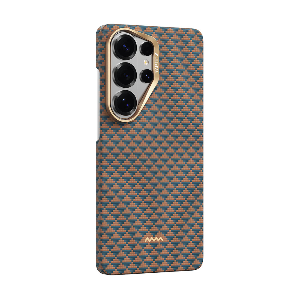 Picture of Samsung Galaxy S26 Ultra Case | Raptic Aramid Skin Magnetic Compatible Protection Case for Samsung Galaxy S26 Ultra (Destiny)