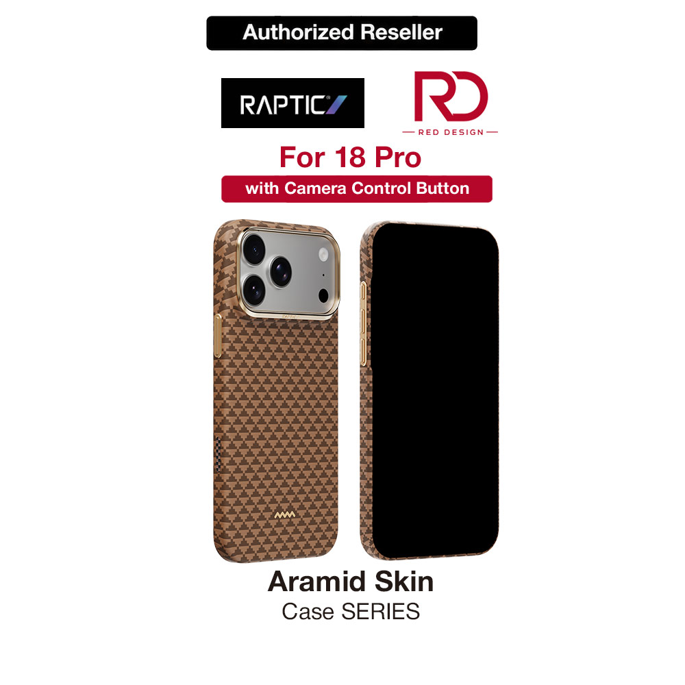Picture of Raptic Aramid Skin Slim Magnetic Case for iPhone 18 Pro - Origin Humble Apple iPhone 18 Pro- Apple iPhone 18 Pro Cases, Apple iPhone 18 Pro Covers, iPad Cases and a wide selection of Apple iPhone 18 Pro Accessories in Malaysia, Sabah, Sarawak and Singapore 
