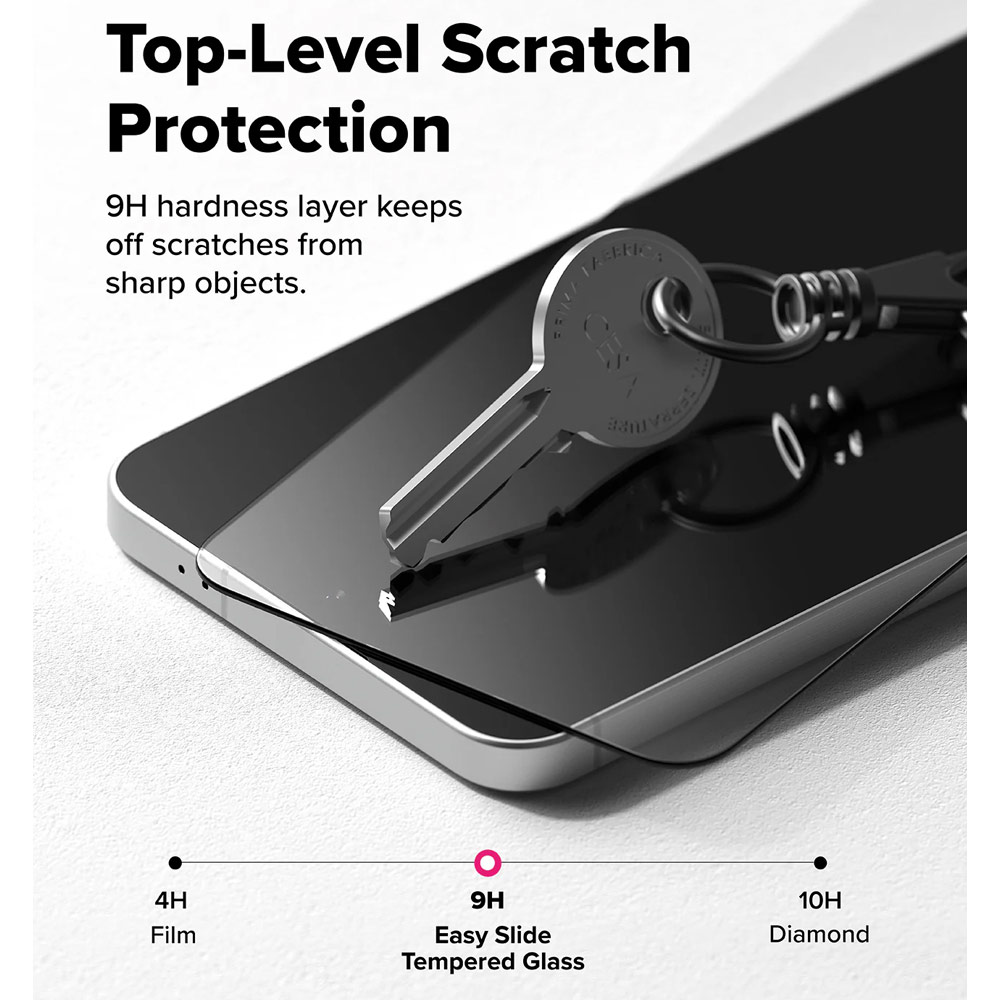 Picture of Samsung Galaxy A57 Screen Protector | Ringke Easy Slide Tempered Glass Screen Protector for Samsung Galaxy A57 (Clear) 2pcs