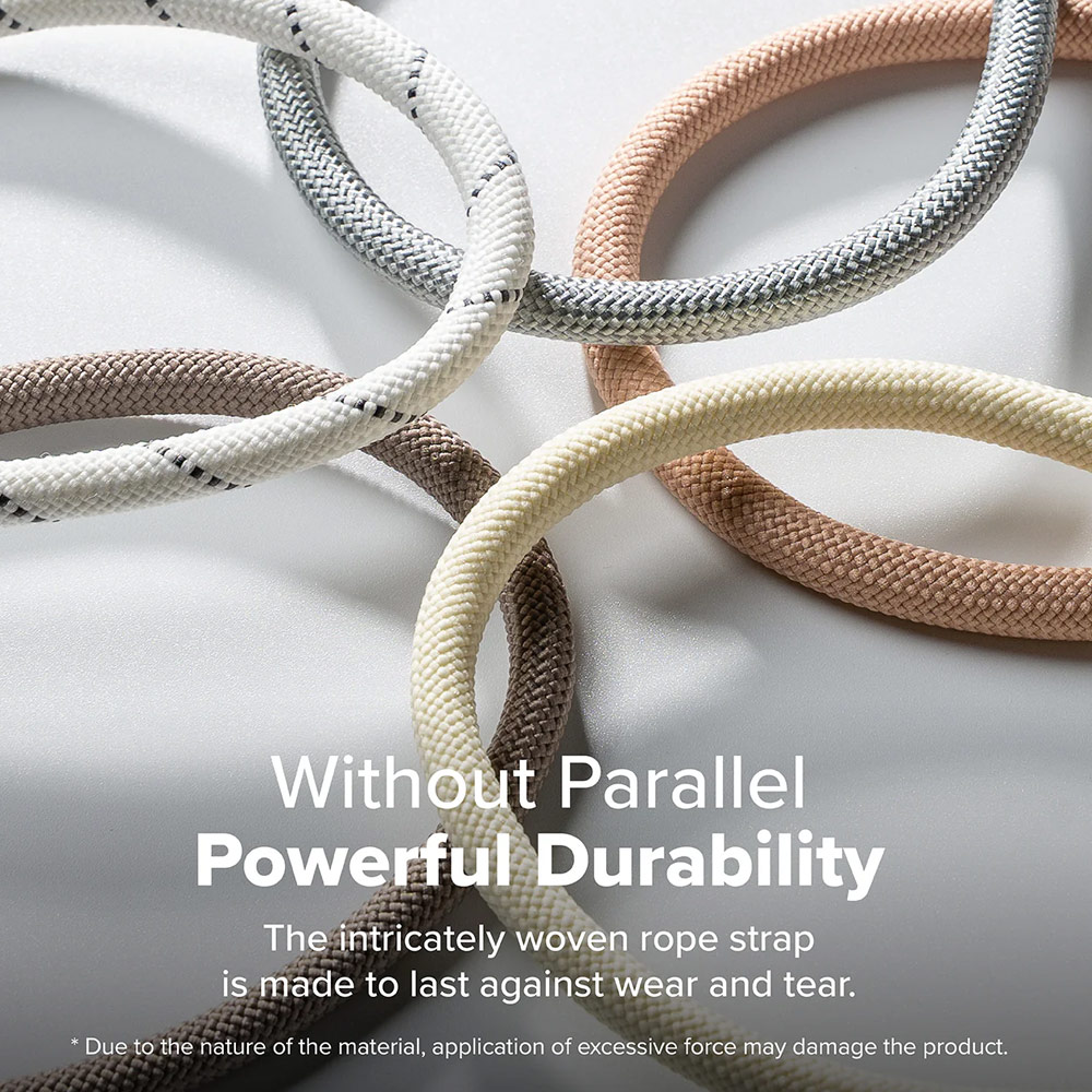 Picture of Ringke Holder Link and Flow Hand Strap P-Type Wrist Strap Phone Strap for closed-bottom phone case (Shadow Black)