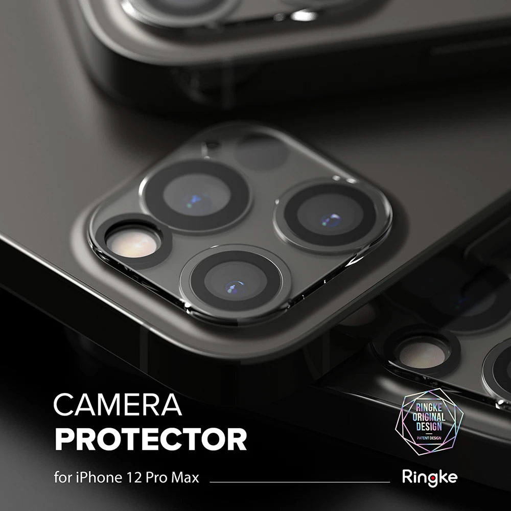 Picture of Apple iPhone 12 Pro Max 6.7  | Ringke Camera Glass Protector for Apple iPhone 12 Pro Max 6.7 (Clear)