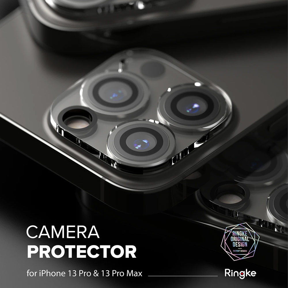 Picture of Apple iPhone 13 Pro 6.1 | Ringke Camera Glass Protector for Apple iPhone 13 Pro Max 6.7 iPhone 13 Pro 6.1 (Clear)