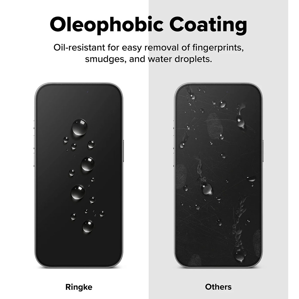 Picture of Apple iPhone 17 Pro Max 6.9 Screen Protector | Ringke Easy Slide Tempered Glass Screen Protector for iPhone 17 Pro Max 6.9 (Anti Reflection)