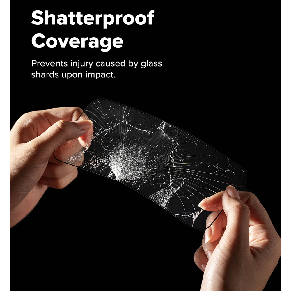 Picture of Apple iPhone 17 Pro Max 6.9 Screen Protector | Ringke Easy Slide Tempered Glass Screen Protector for iPhone 17 Pro Max 6.9 (Anti Reflection)