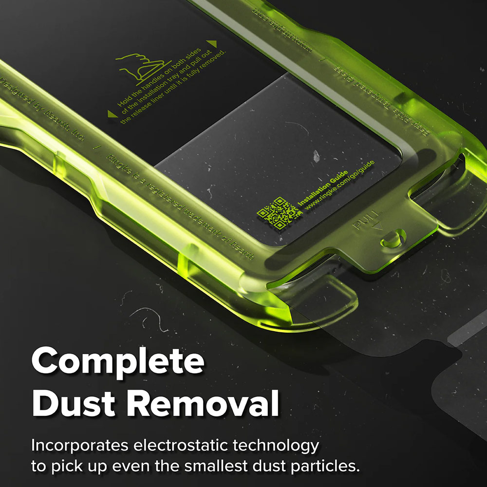 Picture of Apple iPhone 17 Pro 6.3 Screen Protector | Ringke Easy Slide Privacy Tempered Glass Screen Protector for iPhone 17 Pro 6.3  (Privacy) 2pcs