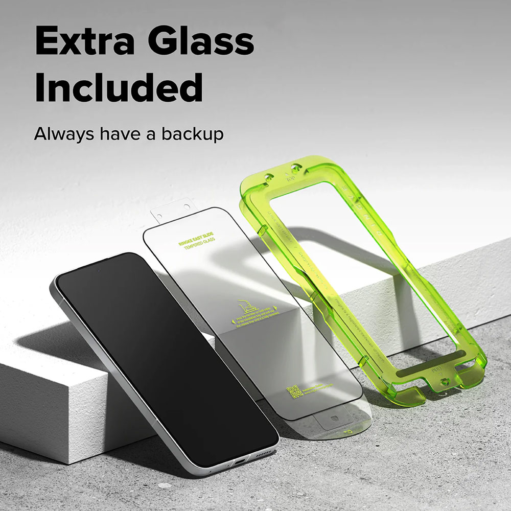 Picture of Xiaomi Poco F7 Screen Protector | Ringke Easy Slide Tempered Glass Screen Protector for Xiaomi Poco F7 (Clear) 2pcs