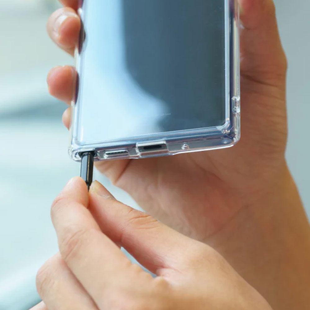 Picture of Samsung Galaxy Note 10 Plus Case | Ringke Fusion Protection Case for Samsung Galaxy Note 10 Plus (Clear)
