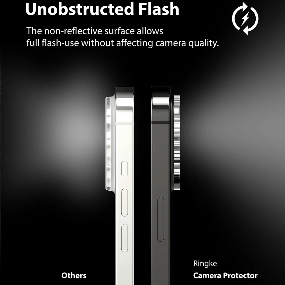 Picture of Apple iPhone 13 Pro 6.1 | Ringke Camera Glass Protector for Apple iPhone 13 Pro Max 6.7 iPhone 13 Pro 6.1 (Clear)