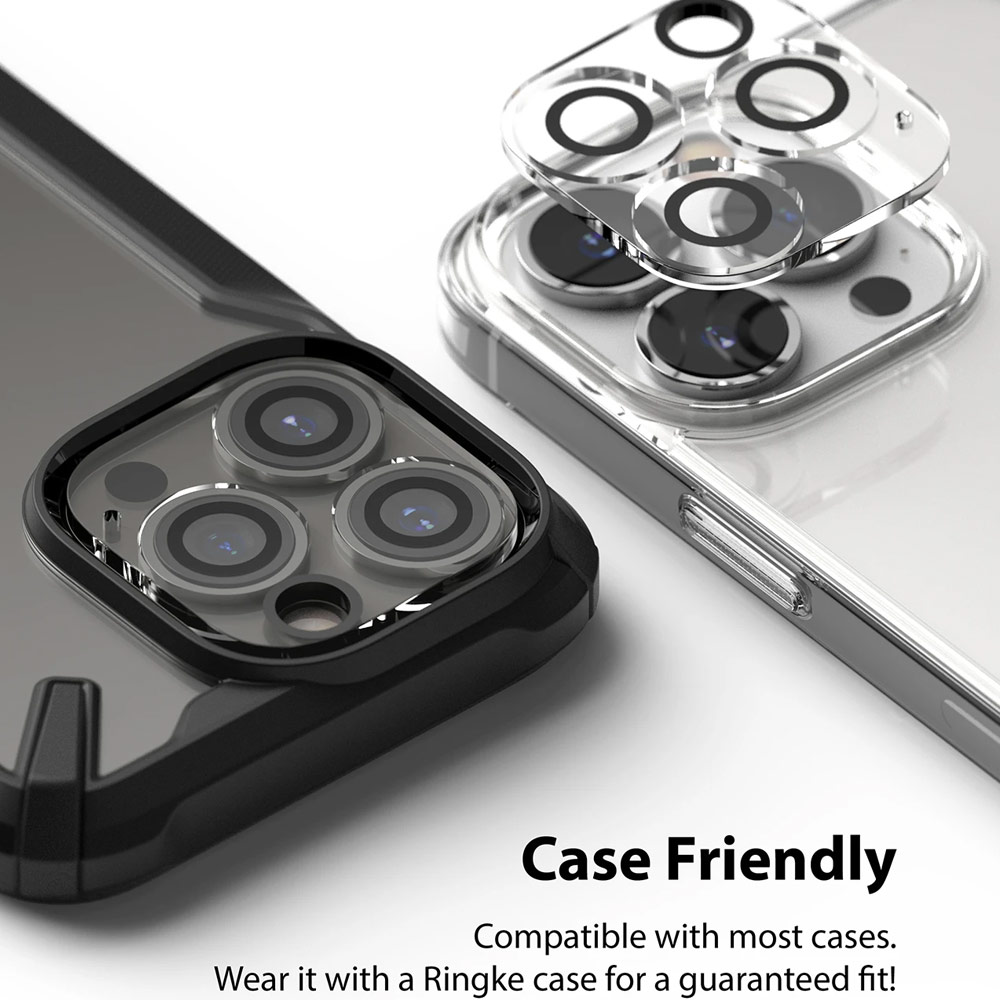 Picture of Apple iPhone 13 Pro 6.1 | Ringke Camera Glass Protector for Apple iPhone 13 Pro Max 6.7 iPhone 13 Pro 6.1 (Clear)