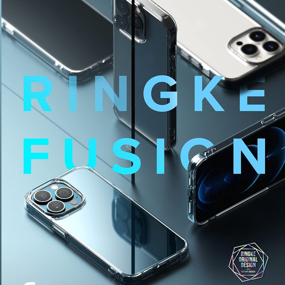 Picture of Apple iPhone 13 Pro Max 6.7 Case | Ringke Fusion Protection Case for Apple iPhone 13 Pro Max 6.7 (Clear)