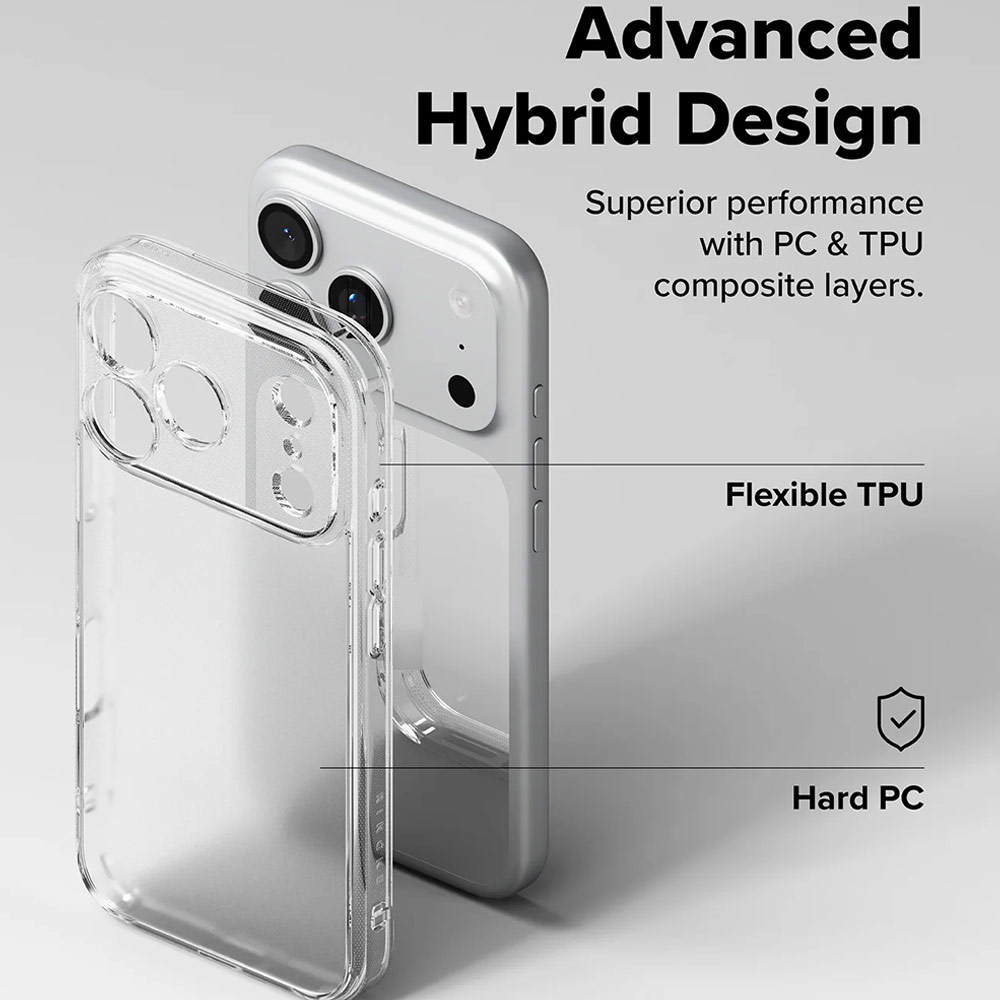 Picture of Apple iPhone 17 Pro 6.3 Case | Ringke Fusion Slim Drop Protection Case for iPhone 17 Pro 6.3 (Matte)