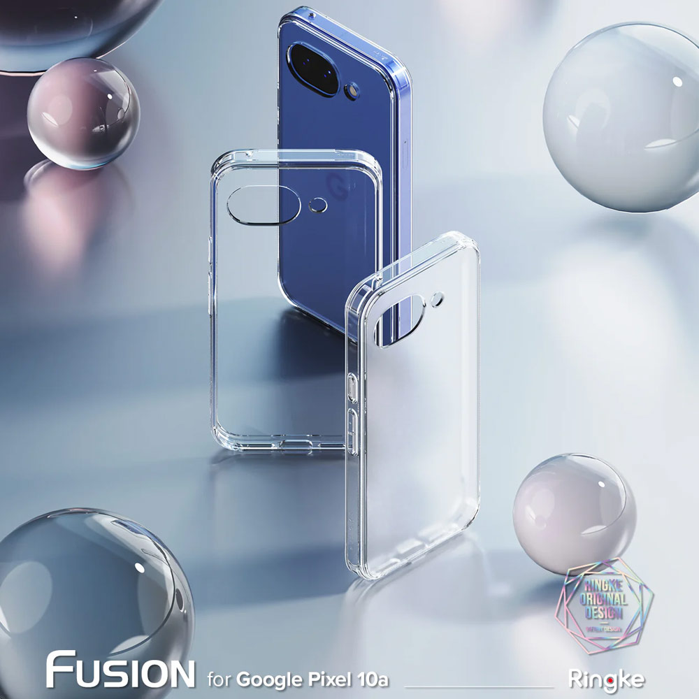 Picture of Samsung Galaxy A57 Case | Ringke Fusion Transparent Hybrid Protection Case for Google Pixel 10a (Matte)