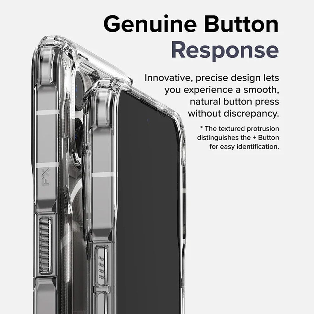 Picture of Nothing Phone 2 Case | Ringke Fusion X High Level Protection Case for Nothing Phone 2 (Smoke Black)