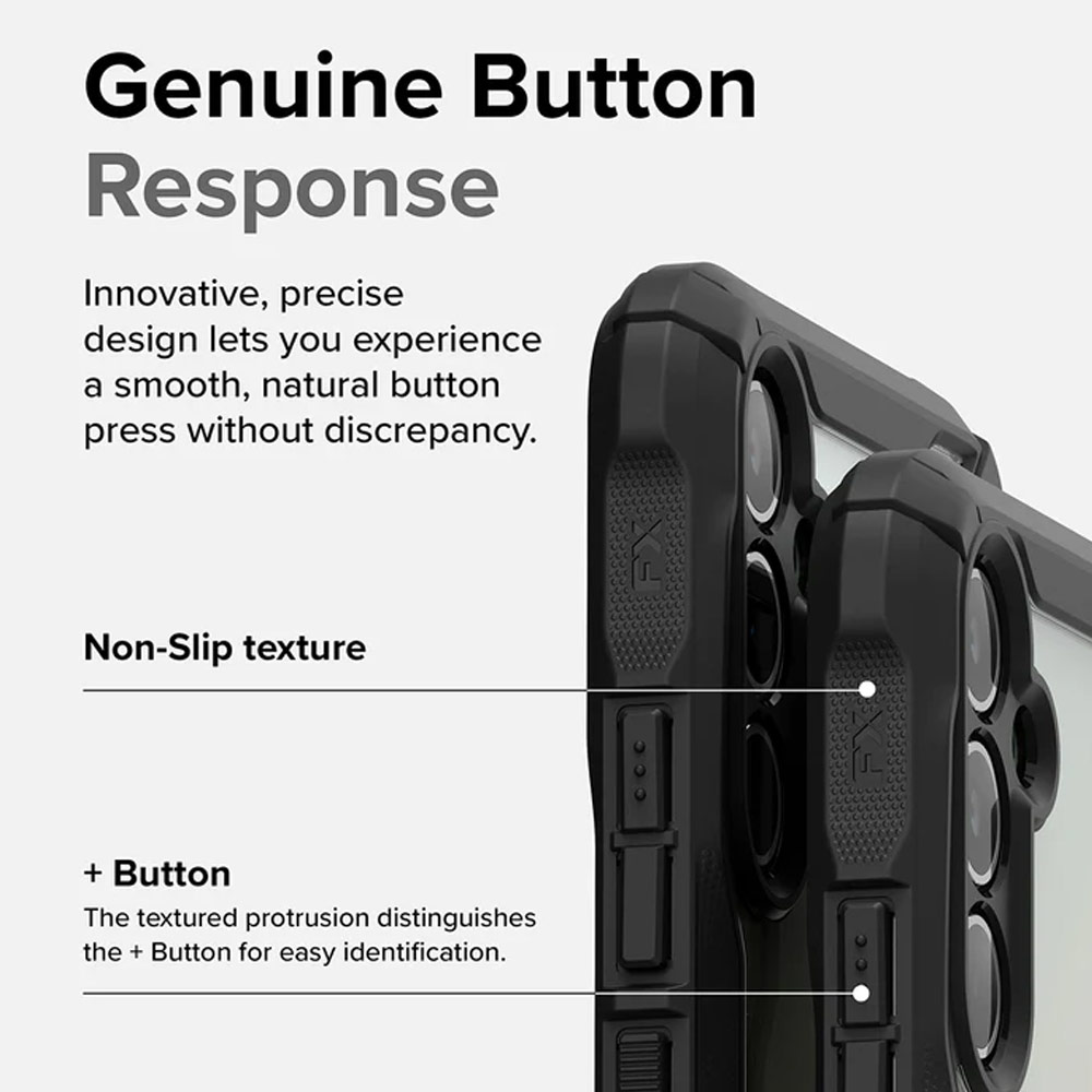 Picture of Samsung Galaxy A34 5G Case | Ringke Fusion-X Drop Protection Case for Samsung Galaxy A34 5G (Camo Black)
