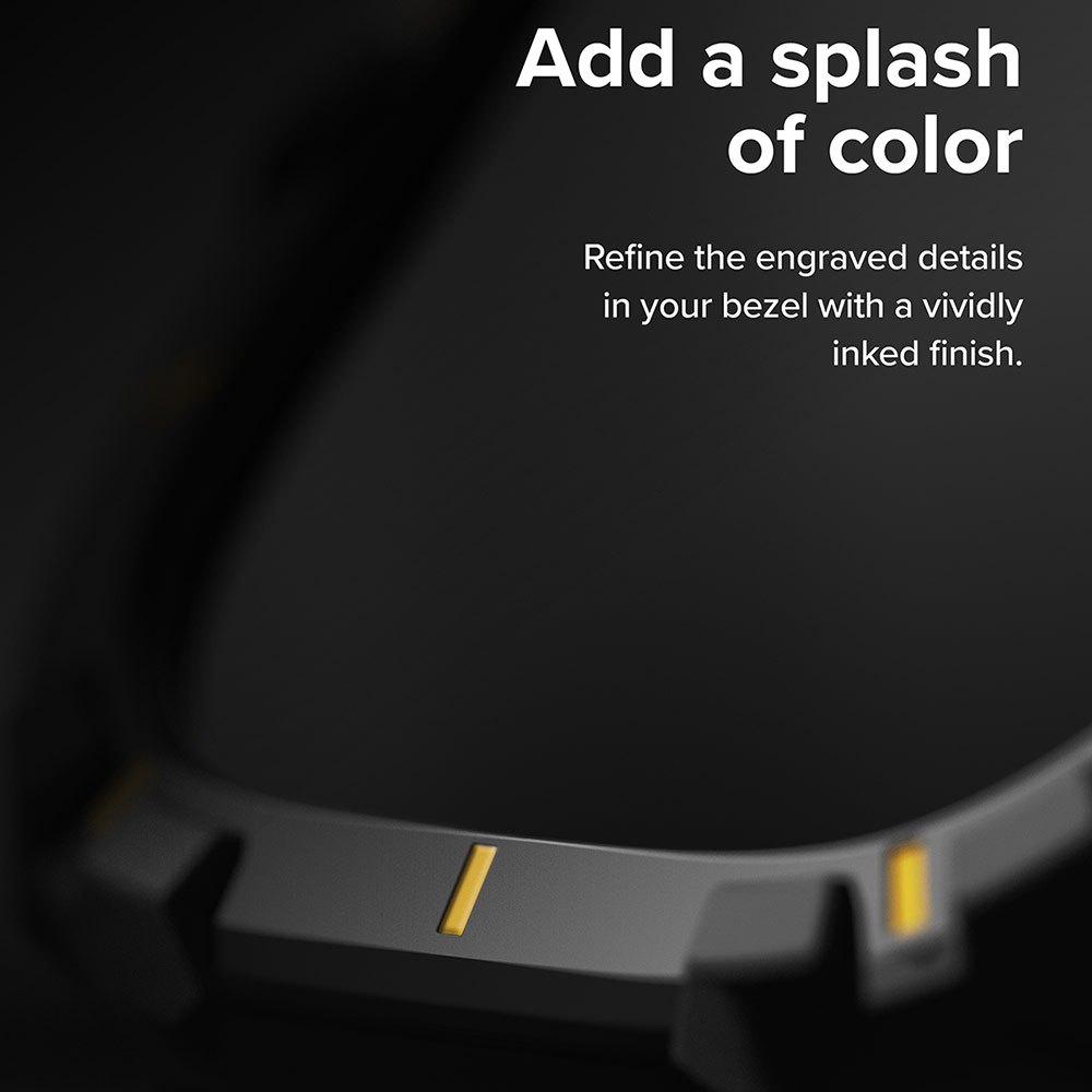 Picture of Apple Watch 49mm	Ultra 3 Case | Ringke Fusion X Guard Protection Case Strap Band for Apple Watch Ultra 49mm (Black Yellow Index Wired)