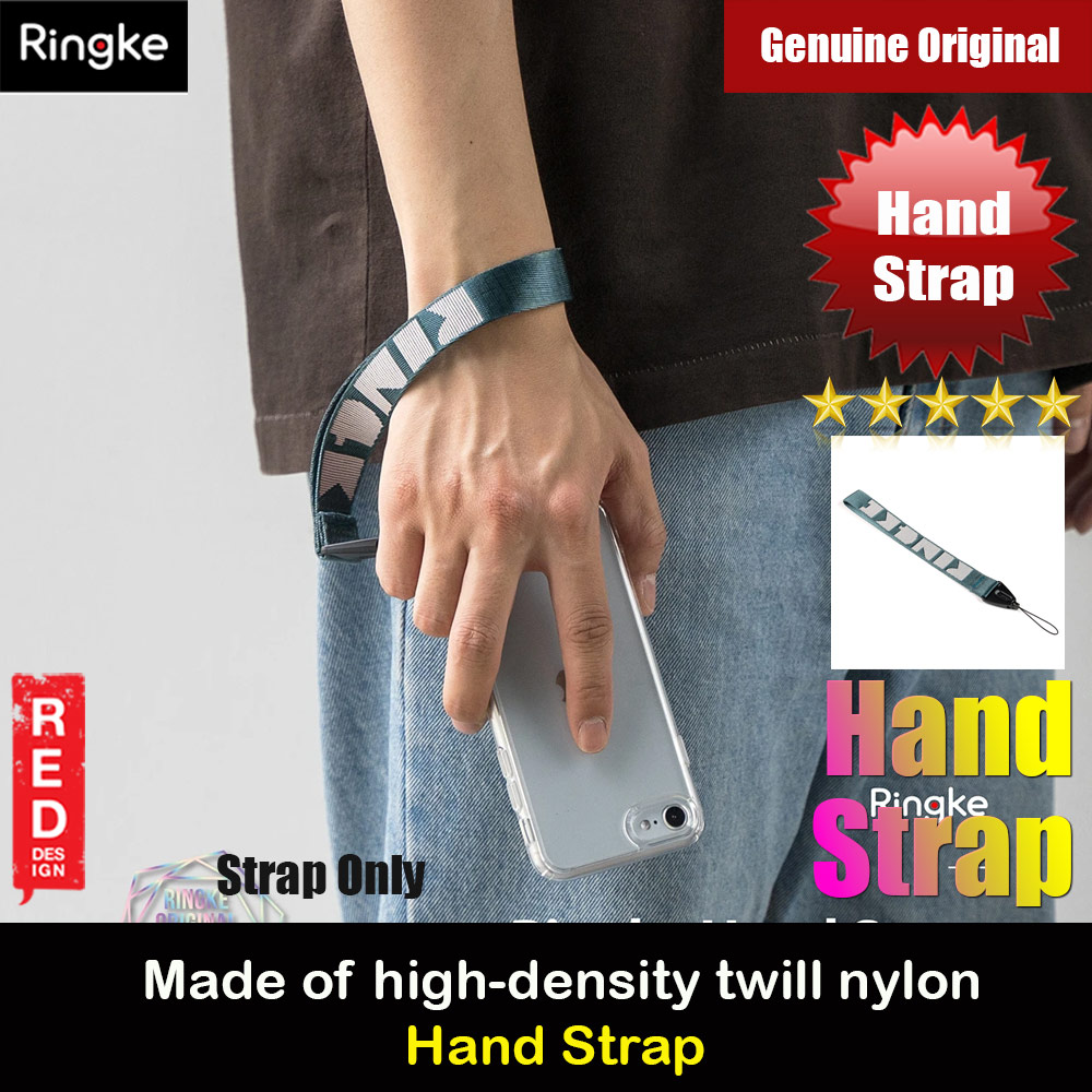 Picture of Ringke Hand Strap Smartphone Case Strap Camera Strap Key Ring Strap Airpods Pro Strap (Lettering Peacock Green) Red Design- Red Design Cases, Red Design Covers, iPad Cases and a wide selection of Red Design Accessories in Malaysia, Sabah, Sarawak and Singapore 