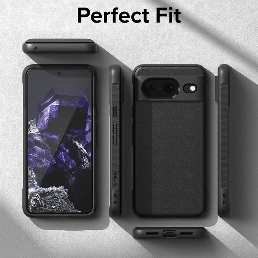 Picture of Google Pixel 8 Case | Ringke Onyx Heavy Duty Drop Protection Case for Google Pixel 8 (Black)