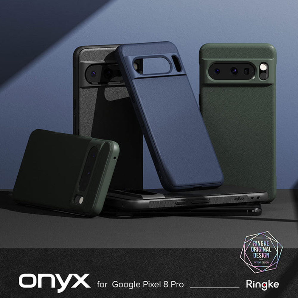 Picture of Google Pixel 8	 Pro Case | Ringke Onyx Heavy Duty Drop Protection Case for Google Pixel 8 Pro (Dark Green)