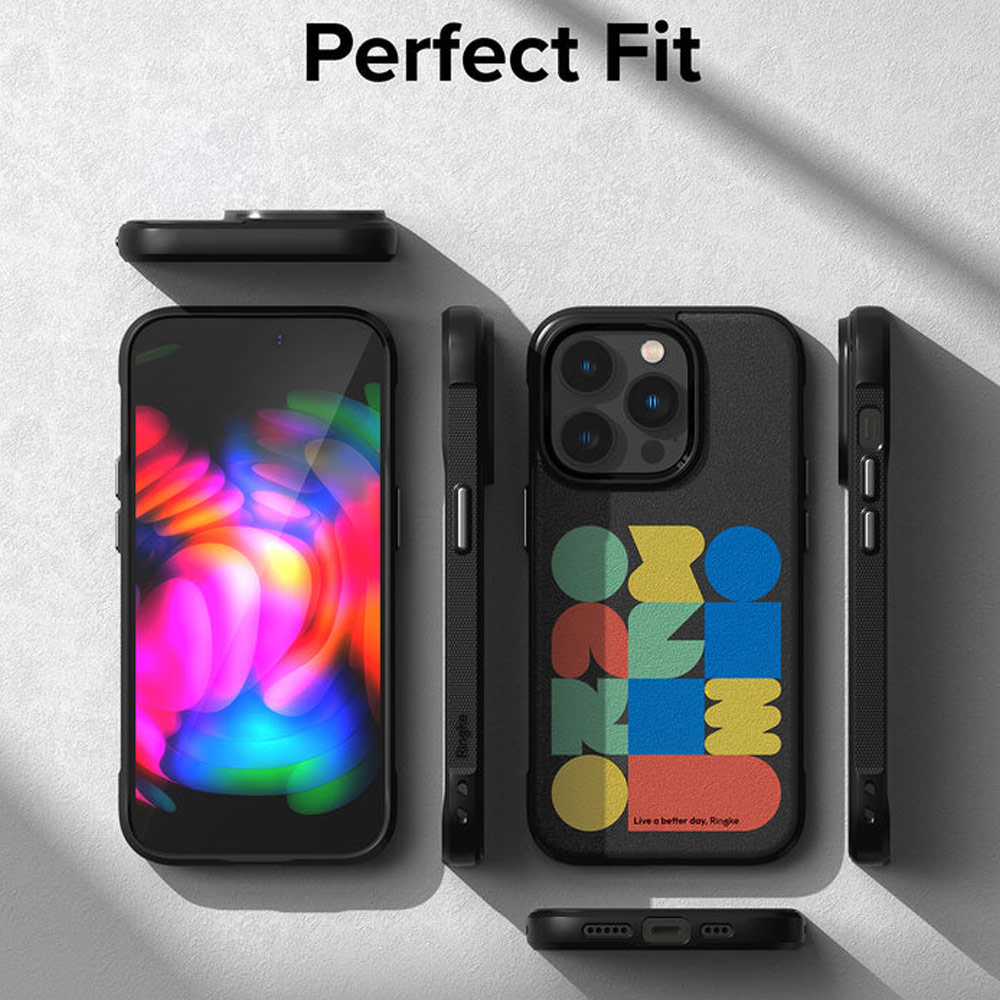 Picture of Apple iPhone 14 Pro Max 6.7 Case | Ringke Onyx Design Tough Heavy Duty Protection Case for Apple iPhone 14 Pro Max 6.7 (Block)