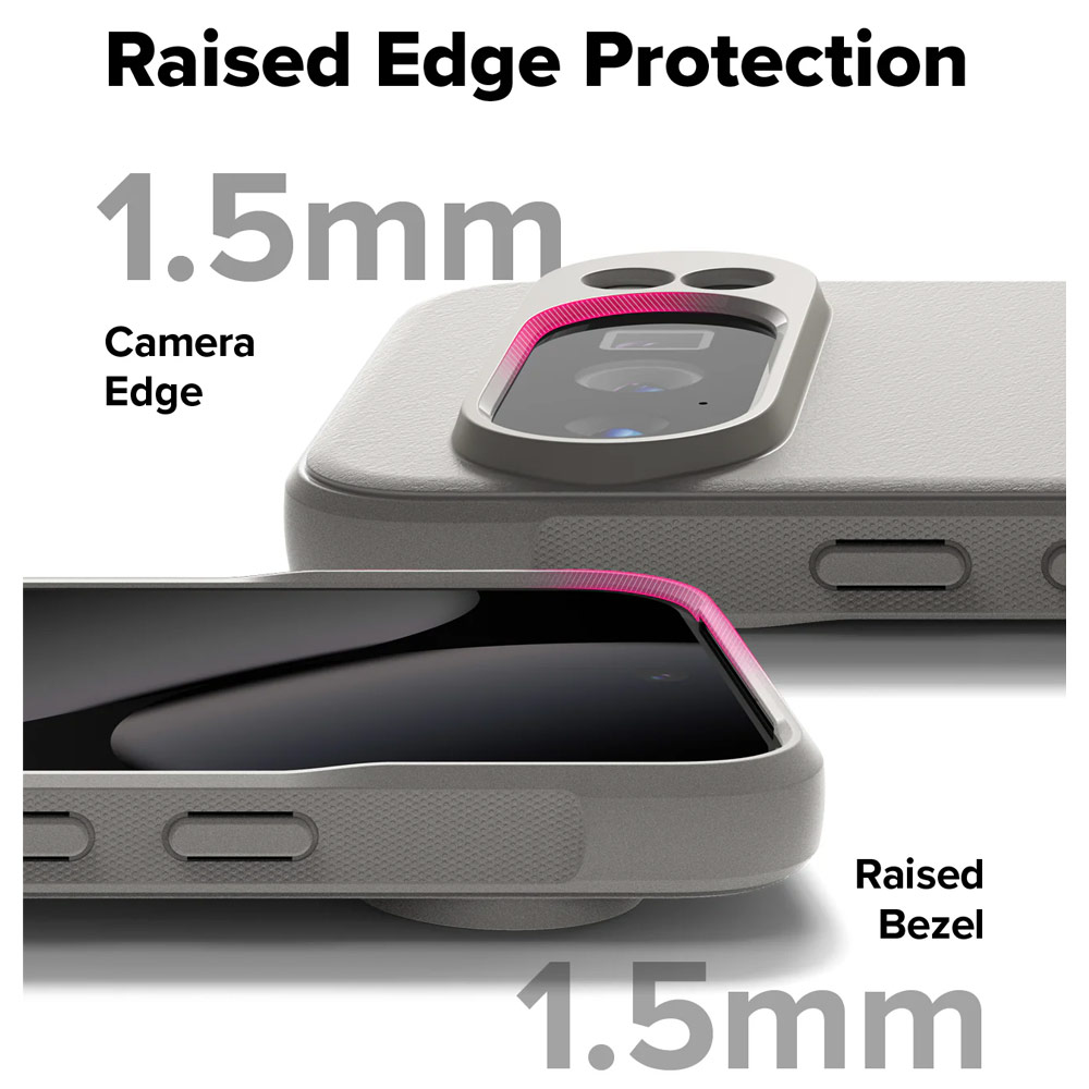 Picture of Google Pixel 10 Pro XL Case | Ringke Onyx Magnetic Slim TPU Protection Case for Google Pixel 10 Pro XL (Warm Gray)