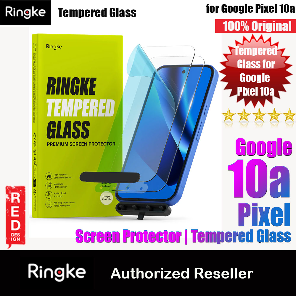 Picture of Ringke Easy Slide Tempered Glass Screen Protector for Google Pixel 10a (Clear) 2pcs Google Pixel 10a- Google Pixel 10a Cases, Google Pixel 10a Covers, iPad Cases and a wide selection of Google Pixel 10a Accessories in Malaysia, Sabah, Sarawak and Singapore 
