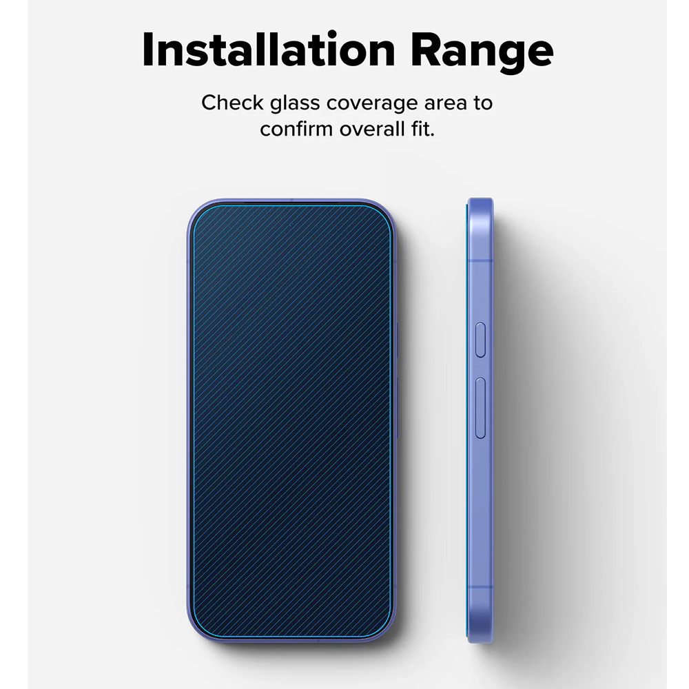 Picture of Google Pixel 10a Screen Protector | Ringke Easy Slide Tempered Glass Screen Protector for Google Pixel 10a (Clear) 2pcs