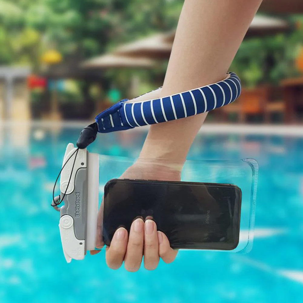 Picture of Ringke Your device will stay floating with our Ringke Floating Strap (Black)