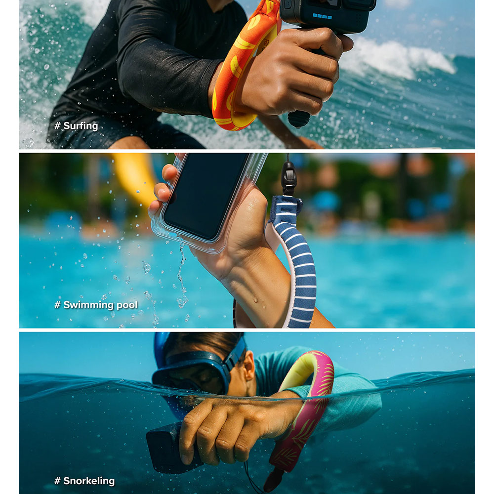 Picture of Ringke Your device will stay floating with our Ringke Floating Strap (Black)