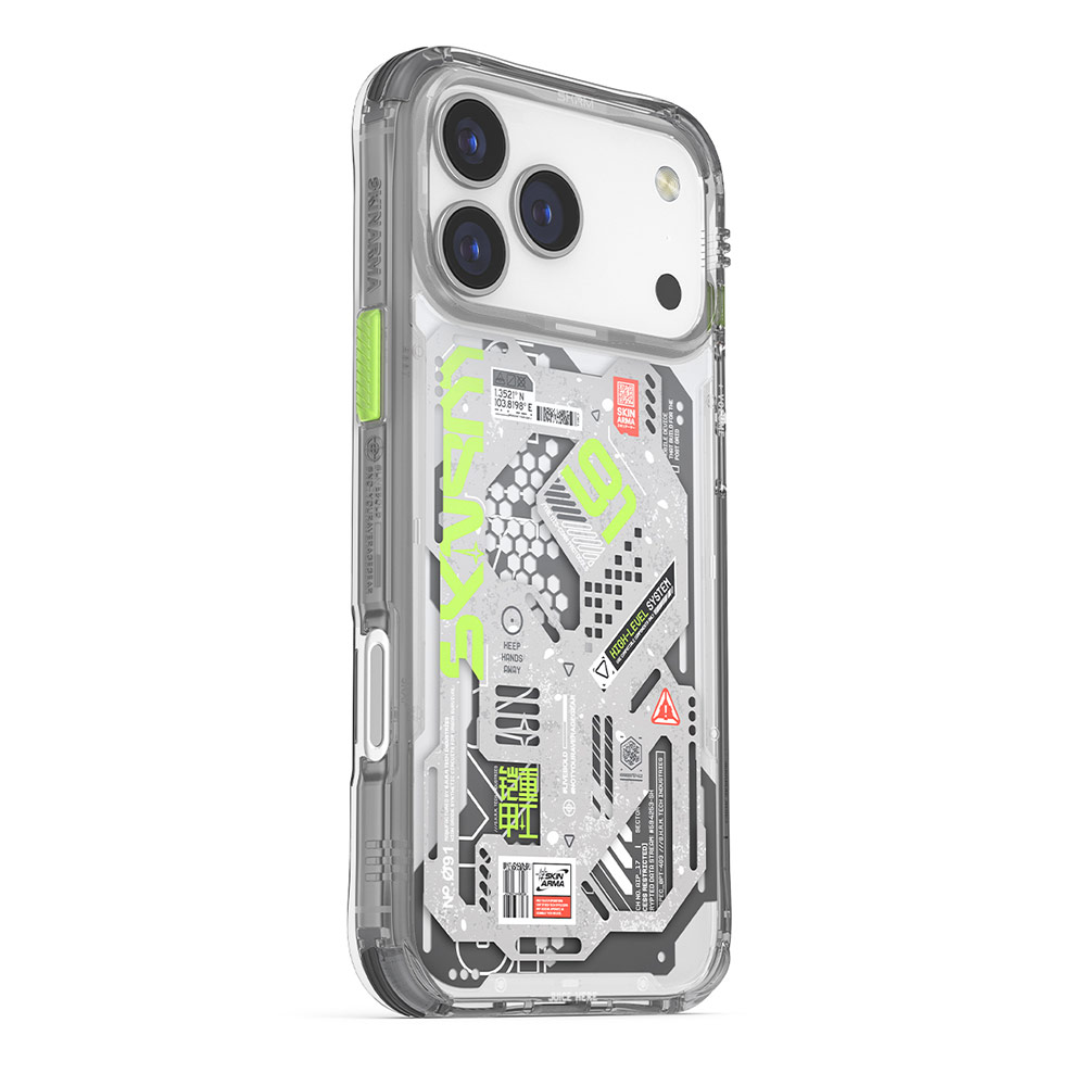 Picture of Apple iPhone 17 Pro 6.3 Case | Skinarma Spectra Magcharge Drop Protection Case for iPhone 17 Pro 6.3 (Grey)