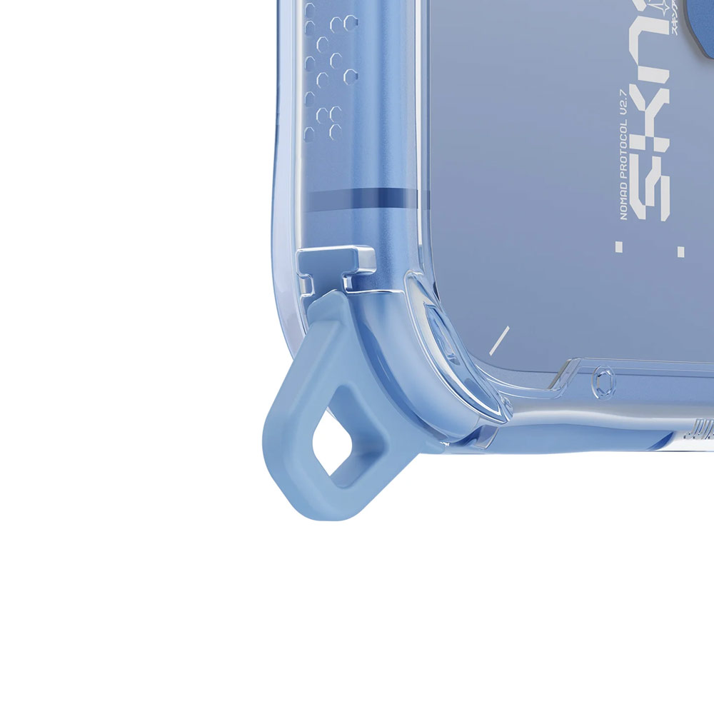 Picture of Apple iPhone 18 Pro Max Case | Skinarma MAGMA Magnetic Charge Drop Protection Case with Camera Control Button for iPhone 18 Pro Max 6.9 - Blue